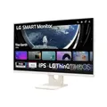 LG Electronics 27SR50F-W.AEU Full-HD Multimedia IPS-Monitor 27" (68,6 cm), 1920 x 1080, 16:9, 14ms GtG, 60 Hz, NTSC, HDR10, webOS 23, LG ThinQ, Flicker Safe - Weiß