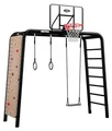 BERG Spiel- und Fitnessgerät PlayBase Medium + Ultimate set Stahl zum Eingraben
