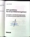 EDV-gestütztes Rentenportfoliomanagement: Konzeption und Einsatzmöglichkeiten fü
