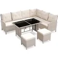 JUSKYS Gartenlounge Manacor (Sand)