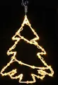 LED Weihnachts Fenster Silhouette KLEIN - Motiv: Weihnachtsbaum