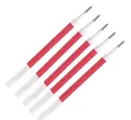 5x uniball Refillminen UMR87 für SIGNO Uniball 207, Rot