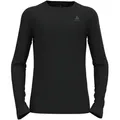 Odlo Herren Merino 200 BL Top Crew Neck L/S schwarz