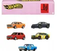 HOT WHEELS PREMIUM CAR CULTURE JAPAN HISTORICS 4 set of 5 cars HRW84