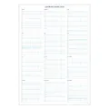 Jahresplaner für Familie & Büro 2025 - DIN A1 mit 5 Spalten - CO2 neutral in Deutschland gedruckt - Familienplaner Wandkalender Bürokalender Teamkalender Kalender Posterkalender - hoch/Hochformat
