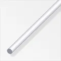alfer Rundstange Aluminium eloxiert silber
