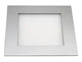 Heitronic 27641 A, Deckenleuchte, Aluminium, 11 W, 20 x 20 x 2,4 cm