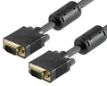 7m VGA Kabel Monitorkabel SVGA S-VGA Feritte für PC TFT Monitor LCD Plasma TV