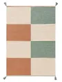 benuta Lytte Kinderteppich Anton - Multicolor/Grün 90x130 cm - 100% Baumwolle - Rechteckig & im Style: Kindermotive, Scandi Living - Pflegeleicht für Wohnzimmer Schlafzimmer
