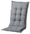 Madison , , Schaum und Vlies , A046 Hochlehner Auflage Basic Grey, ca. 123 x 50 x 8 cm, grau