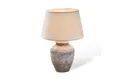 Mirabeau Tischleuchte Tischlampe Mosnay beige/antikgrau