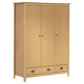 Kleiderschrank Mit 3 Türen Hill Range 127x50x170cm Kiefer