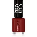 Rimmel 60 Seconds Super Shine Nagellack Farbton 320 Rapid Ruby 8 ml