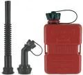 FUELFRIEND-PLUS 1 Liter Benzinkanister Reservekanister Jerry Can + Füllrohr-SET