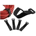 Kabelbinder Klettband Mit Öse 15cm Schwarz