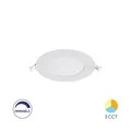 Ultraslim LED Einbauspot 4W 3CCT Ø68mm flach dimmbar Deckenpanel IP40 Deckenspot