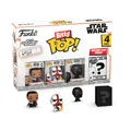 Funko Bitty POP! 4 Pack: Star Wars - The Mandalorian - Moff Gideon, Incinerator Stormtrooper, Dark Trooper, Mystery Mini Figure - Styles May Vary - 0,9 Zoll (2,2 cm) Sammelbar - Geschenkidee