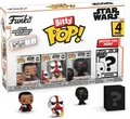 Funko Actionfigur Funko Bitty POP! Mandalorian Moff Gideon 4-Pack