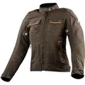LS2 Bullet wasserdichte Damen Motorrad Textiljacke, braun, Größe XL