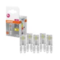 5er Pack OSRAM LED Base PIN G9 Lampe 1,9W wie 20W 2700K warmweißes Licht