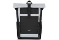 LARKSON Cityrucksack No 2 Reflective Laptop Rolltop Damen Herren Groß, Wasserabweisend