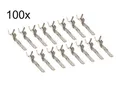 100x KFZ ISO Kontakte Junior Timer Pin Stecker Male Männlich Adapter Autoradio