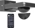 Oktaplex Bewegungsmelder Decken- & Wandmontage Dauer-An Funktion Infrarot-Sensor anthrazit