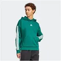 adidas Sportswear Kapuzensweatshirt ESSENTIALS 3-STREIFEN FLEECE HOODIE grün S (34/36)