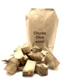 Chunks (1 kg) Olivenholz zum Räuchern & Smoken