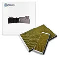 AllSpares CleanAir Plus Aktivkohlefilter für Dunstabzugshauben geeignet für
