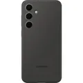 Samsung Galaxy S24 FE Backcover aus Silikon Schwarz