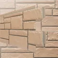 Fassadenverkleidung NovikStone HC Platte 122x47 cm 9 St. 4,65qm Bruchstein sand