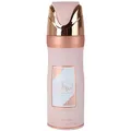 Lattafa Asdaaf Ameerat Al Arab Prive Rose, Blumig, Fruity, Musky, Sweet - Parfümed Deodorant Spray für Damen, 200 ml