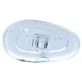 2 Paar 4 Stück Nasenpads/Brillenpads - Silikon Schraubsystem vers. Größen Tro...