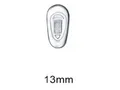 Silikonbrillenpeds Schraubsystem (Tropfen 13mm)