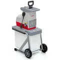 IKRA Elektro Walzenhäcksler Gartenhäcksler ILH 2800| 2800 W | Äste bis 44 mm | automatischer Asteinzug | Rücklauf | inkl. 60 L Fangbox & Stopfer