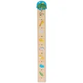 Messlatte Kinder Holz mit Zoo Motiv Holz Kinderzimmer Deko Holz Wachstumsmesser