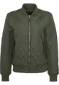 Urban Classics Damen Jacke, Steppjacke, Olive, S