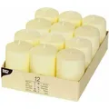 Papstar 15360 12 Pillar Candles Diameter 40 X 60 Mm Ivory