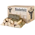 Buche Smoker Holz Räucherholz Brennholz 10 kg Buchenholz kammergetrocknet 25 cm Kaminholz Smoke Feuerholz Grillen Wood BBQ Rauch Raeuchern Smokewood Grillmaster