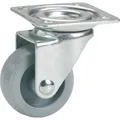 Lenkrolle mit Platte 36 x15 x 50 mm, Tragkr. 35kg