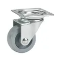 DÖRNER + HELMER Lenkrolle Kunststoff-Rad grau 45 mm 40 kg