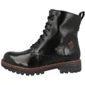 Josef Seibel Marta 02 Damen Schnürboots Stiefeletten, Stiefel, Winterstiefel, Winterboots, Schneestiefel schwarz 43 EU