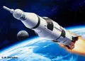 Revell 04909 - 1/144 Apollo Saturn V - Neu