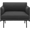 Muuto Outline Chair, remix 163 / schwarz