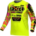 FXR MX Jersey Podium HIVIS/Sherbet Camo