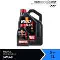 Motul 8100 X-clean 5W-40 MB 229.51 VW API SN Motoröl 5+1 Liter = 6 Liter