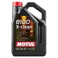 1x Motoröl Motorenöl 8100 X-clean 5W-40 für RENAULT 5 Liter MOTUL 109226