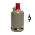Propan-Gas-Flasche 5 kg leer für Gas-Grill Ofen Heizung Camping BBQ Gaskocher