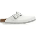 BIRKENSTOCK Boston Super Grip Clog Uni weiß normal 40 - Weiß - 40